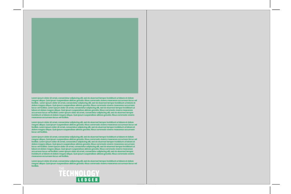 WEB TECH A4 Half Page Editorial with bleeds