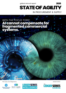2026 State of Agility in Procurement & Supply report cover